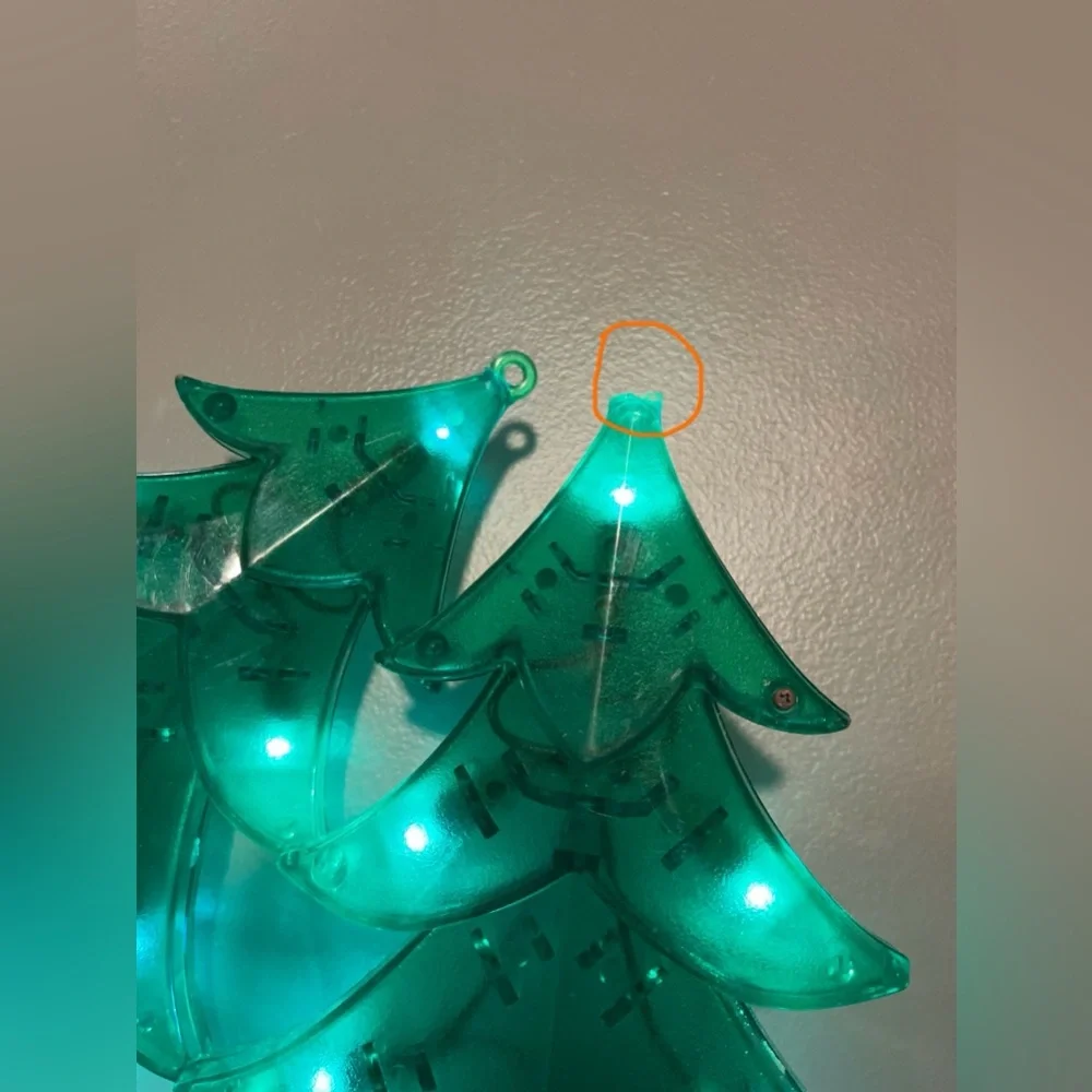 Philips Christmas Tree Energy Saving LED Light Stakes. Green 4 stakes.